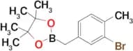 2-(3-Bromo-4-methylbenzyl)-4,4,5,5-tetramethyl-1,3,2-dioxaborolane