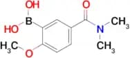 5-(N,N-dimethylaminocarbonyl)-2-methoxyphenylboronic acid