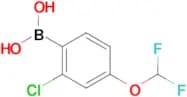 (2-Chloro-4-(difluoromethoxy)phenyl)boronic acid