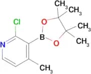 2-Chloro-4-methyl-3-(4,4,5,5-tetramethyl-1,3,2-dioxaborolan-2-yl)pyridine