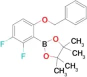 2-(6-(Benzyloxy)-2,3-difluorophenyl)-4,4,5,5-tetramethyl-1,3,2-dioxaborolane