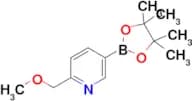 2-(Methoxymethyl)-5-(4,4,5,5-tetramethyl-1,3,2-dioxaborolan-2-yl)pyridine