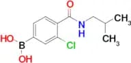 3-Chloro-4-(isobutylcarbamoyl)benzeneboronic acid