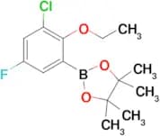 2-(3-Chloro-2-ethoxy-5-fluorophenyl)-4,4,5,5-tetramethyl-1,3,2-dioxaborolane