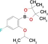 2-(4-Fluoro-2-isopropoxyphenyl)-4,4,5,5-tetramethyl-1,3,2-dioxaborolane