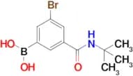 5-Bromo-3-(tert-Butylaminocarbonyl)phenylboronic acid