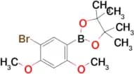 2-(5-Bromo-2,4-dimethoxyphenyl)-4,4,5,5-tetramethyl-1,3,2-dioxaborolane