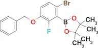 3-(Benzyloxy)-6-bromo-2-fluorophenylboronic acid pinacol ester