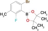 6-Bromo-2-fluoro-3-methylphenylboronic acid pinacol ester