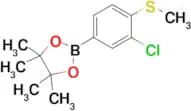 3-Chloro-4-(methylthio)phenylboronic acid pinacol ester