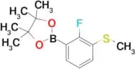 2-Fluoro-3-(methylsulfanyl)phenylboronic acid pinacol ester