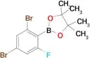2,4-Dibromo-6-fluorophenylboronic acid pinacol ester