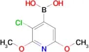 3-Chloro-2,6-dimethoxypyridin-4-ylboronic acid