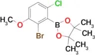 2-Bromo-6-chloro-3-methoxyphenylboronic acid pinacol ester