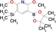 2,6-dimethoxy-3-(trimethylsilyl)pyridine-5-boronic acid pinacol ester