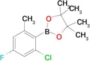 2-Chloro-4-fluoro-6-methylphenylboronic acid pinacol ester