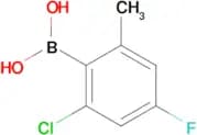 2-Chloro-4-fluoro-6-methylphenylboronic acid