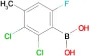 2,3-Dichloro-6-fluoro-4-methylphenylboronic acid