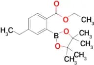 2-Ethoxycarbonyl-5-ethylphenylboronic acid pinacol ester