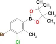 4-Bromo-3-chloro-2-methylphenylboronic acid pinacol ester