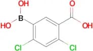 5-Carboxy-2,4-dichlorophenylboronic acid