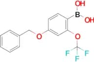 4-Benzyloxy-2-(trifluoromethoxy)phenylboronic acid