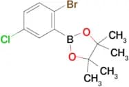 2-(2-Bromo-5-chlorophenyl)-4,4,5,5-tetramethyl-1,3,2-dioxaborolane