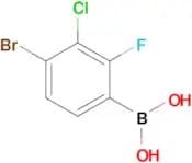 4-Bromo-3-chloro-2-fluorophenylboronic acid