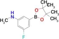 3-Fluoro-N-methyl-5-(4,4,5,5-tetramethyl-1,3,2-dioxaborolan-2-yl)aniline