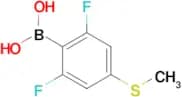 2,6-Difluoro-4-(methylthio)phenylboronic acid