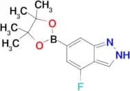 4-fluoro-6-(4,4,5,5-tetramethyl-1,3,2-dioxaborolan-2-yl)-2H-indazole