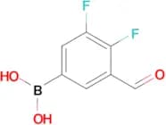 3,4-Difluoro-5-formylphenylboronic acid
