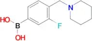 3-Fluoro-4-(piperidin-1-ylmethyl)phenylboronic acid