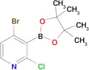 4-Bromo-2-chloropyridine-3-boronic acid pinacol ester