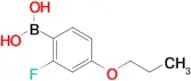 2-Fluoro-4-propoxyphenylboronic acid