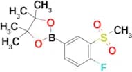 4-Fluoro-3-(methylsulfonyl)phenylboronic acid pinacol ester