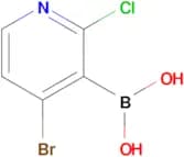 4-Bromo-2-chloropyridine-3-boronic acid