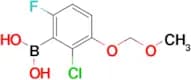 2-Chloro-6-fluoro-3-(methoxymethoxy)phenylboronic acid