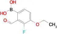 4-Ethoxy-3-fluoro-2-formylphenylboronic acid
