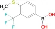 4-Methylthio-3-(trifluoromethyl)phenylboronic acid