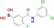 3-(3,5-Dichlorophenylcarbamoyl)-4-fluorophenylboronic acid