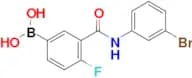3-(3-Bromophenylcarbamoyl)-4-fluorophenylboronic acid
