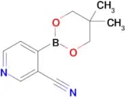 3-Cyano-4-(5,5-Dimethyl-[1,3,2]dioxaborinan-2-yl)-pyridine