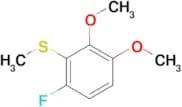 (6-Fluoro-2,3-dimethoxyphenyl)(methyl)sulfane