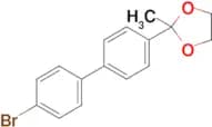 2-(4′-Bromo-[1,1′-biphenyl]-4-yl)-2-methyl-1,3-dioxolane