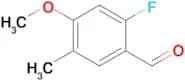 2-Fluoro-4-methoxy-5-methylbenzaldehyde