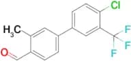 4′-Chloro-3-methyl-3′-(trifluoromethyl)-[1,1′-biphenyl]-4-carbaldehyde