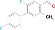 2,4′-Difluoro-5-methyl-[1,1′-biphenyl]-4-carbaldehyde