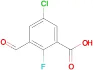 5-Chloro-2-fluoro-3-formylbenzoic acid