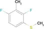 (2,4-Difluoro-3-methylphenyl)(methyl)sulfane